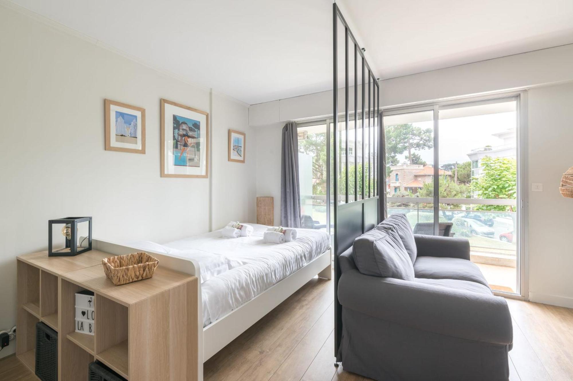 Appartement Beau studio cosy avec terrasse - La Baule *